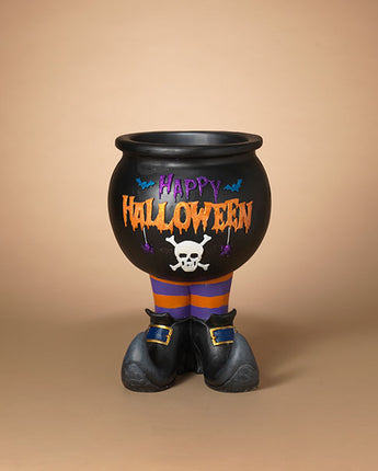 Halloween Cauldron Candy Bowl 24"