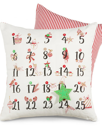 18" Advent Calendar Pillow