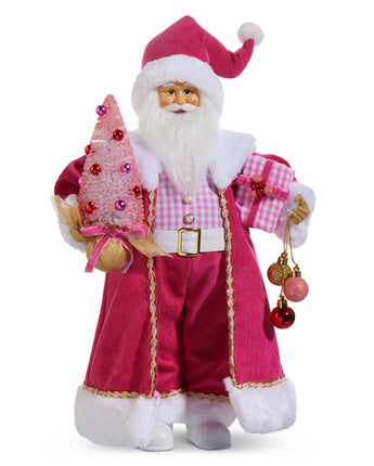 18" Bubble Gum Diva Santa