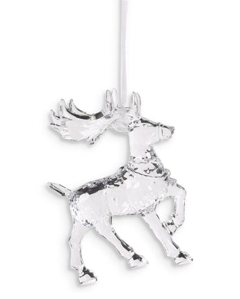 5.5" Crystal Reindeer Ornament