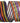 STRIPED SHEER WIRED EDGE RIBBON 2.5" X 10 YDS