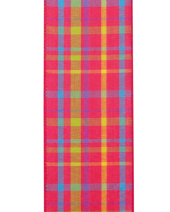 2.5" Breezeway Plaid Ribbon