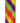 2.5" Tropical Dupioni Diagonal Check Ribbon