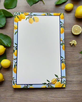 Lemons Large Notepad