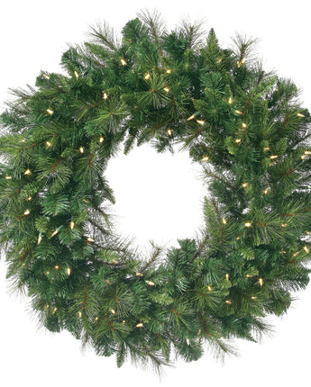 48" Pre-Lit Belgium Mix Wreath