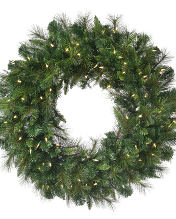 60" Pre-Lit Deluxe Belgium Wreath