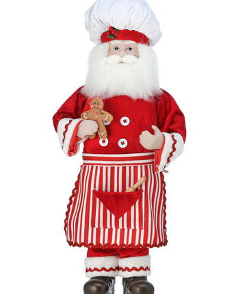 18" Baking Santa