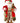 21" Santa with Tree on Base