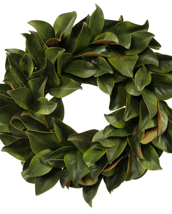 Magnolia Leaf Wreath 24"