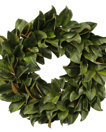 Magnolia Leaf Wreath 30"