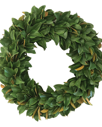 Magnolia Leaf Wreath 36"