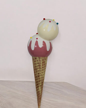 Ice Cream Cone with Stand 42"