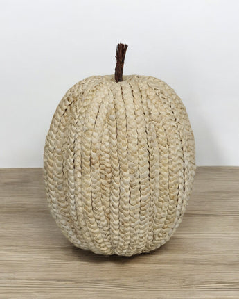 Basket Weave Pumpkin 19.5"