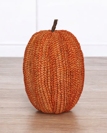 Basket Weave Pumpkin 27.5"