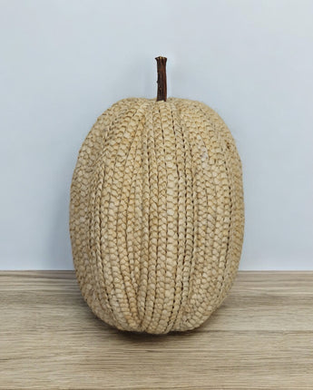 Basket Weave Pumpkin 27.5"