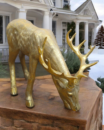 Outdoor Resin Deer 18.5"