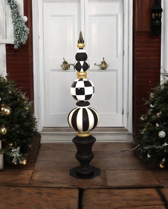 Standing Finial with Urn 65.5"