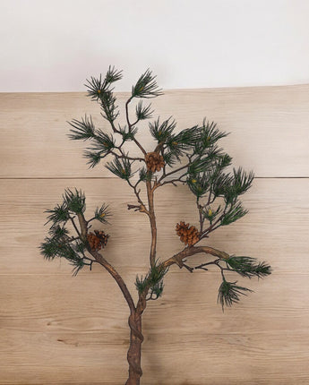 Pine Branch with Pinecones 45"