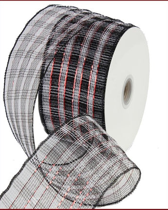 4" Plaid Mesh