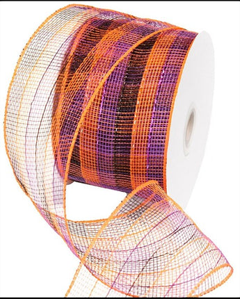 4" Small Plaid Mesh