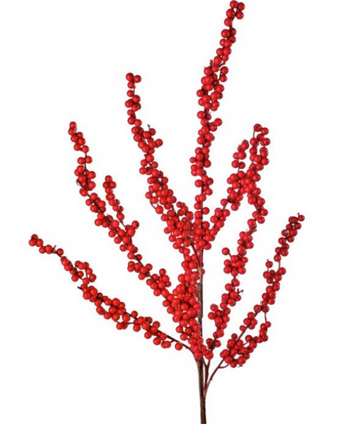 Berry Cluster Branch Spray 28"