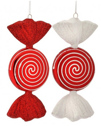 Candystripe Candy Ornament 7"