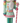 Resin Pastel Peppermint Nutcracker 22"