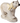 Outdoor Standing Polar Bear with Scarf 45"