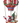 Resin Hot Air Balloon with Santa 17"