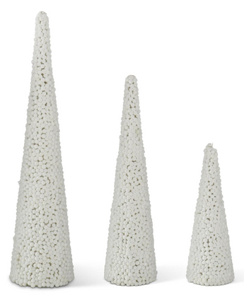 Icy Berry Cone Trees (Set of 3)