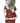 Resin Santa Holding LED Bottle Brush Tree 14"