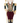 Green & Burgundy Velvet Coat Resin Nutcracker 35.25"