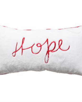 21" Hope Fur Pillow