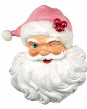 Resin Santa Wall Decor 20"