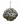 Snow Twig Ball Ornament 5.5"