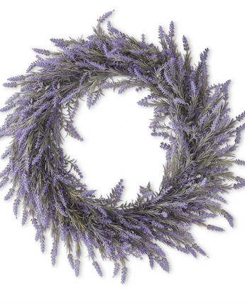 24" Lavender Wreath