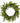 Natural Touch Norfolk Pine Wreath with Battery Lights 24"