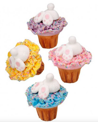 5.5" Fabric Bunny Butt Cupcake (Sold Separately)