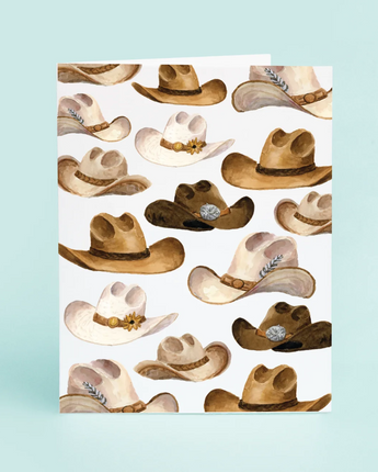 Cowboy Hats Card