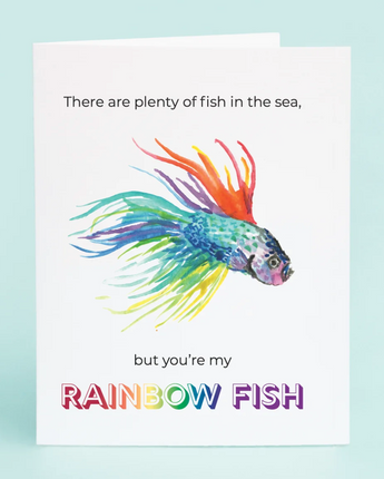 Rainbow Fish Card