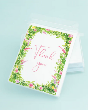 Floral "Thank You" Boxed Set