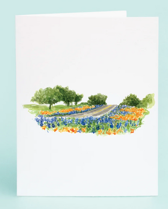 Highway Wildflowers Card