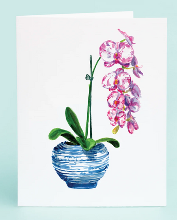 Orchid Plant Card