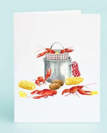 Crawfish Boil Card