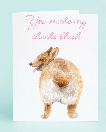 Corgi Butt Card