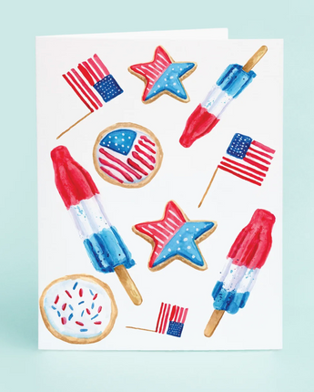 4th of July Treats Card