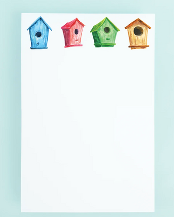 Birdhouses Notepad