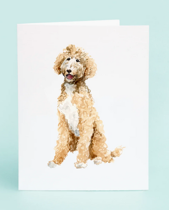 Golden Doodle Card