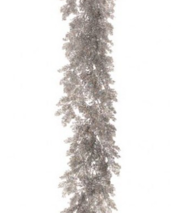 Laser Glitter Pine Garland 48"