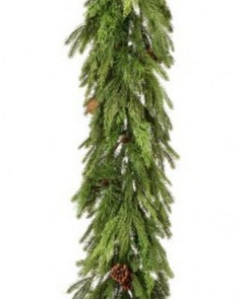 Natural Touch Mix Evergreen Garland 72"